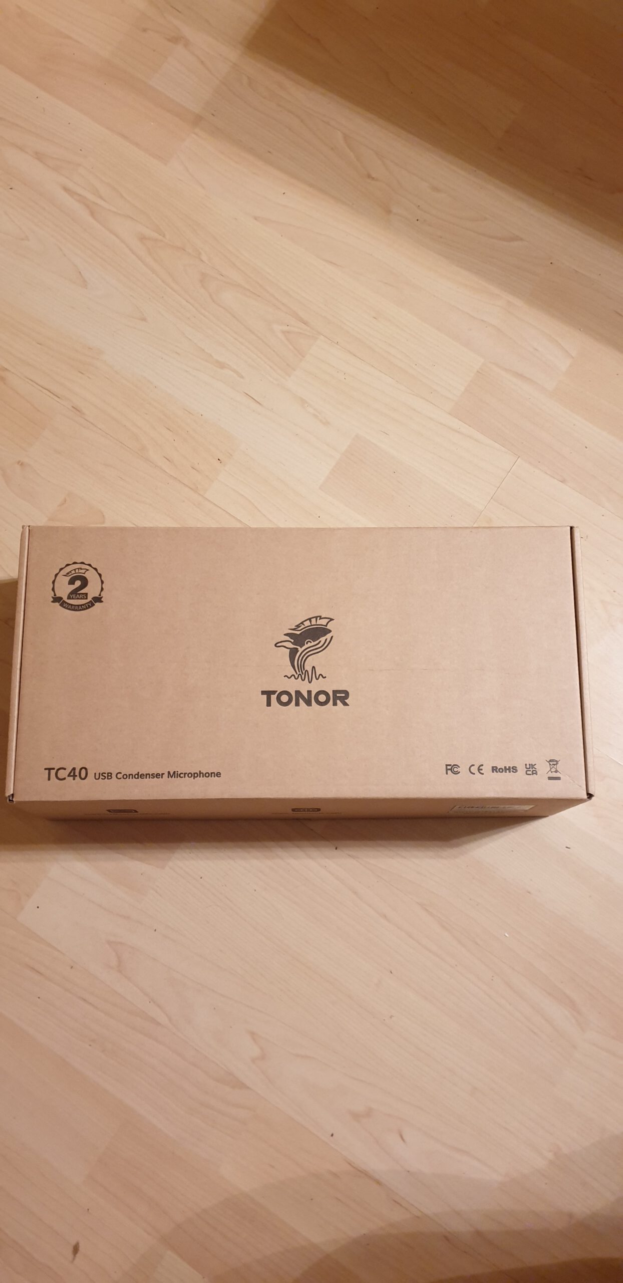 Produkttest Studiomikrofon TONOR TC 40 - Das Paket ist da