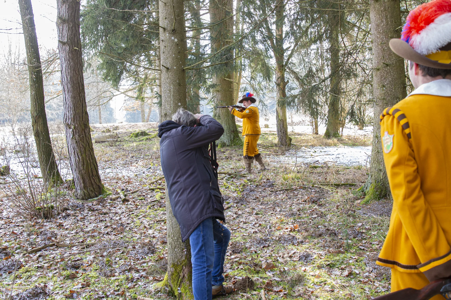 Making of vom Fotoshooting mit den "Schelklinger Waldhutzla"